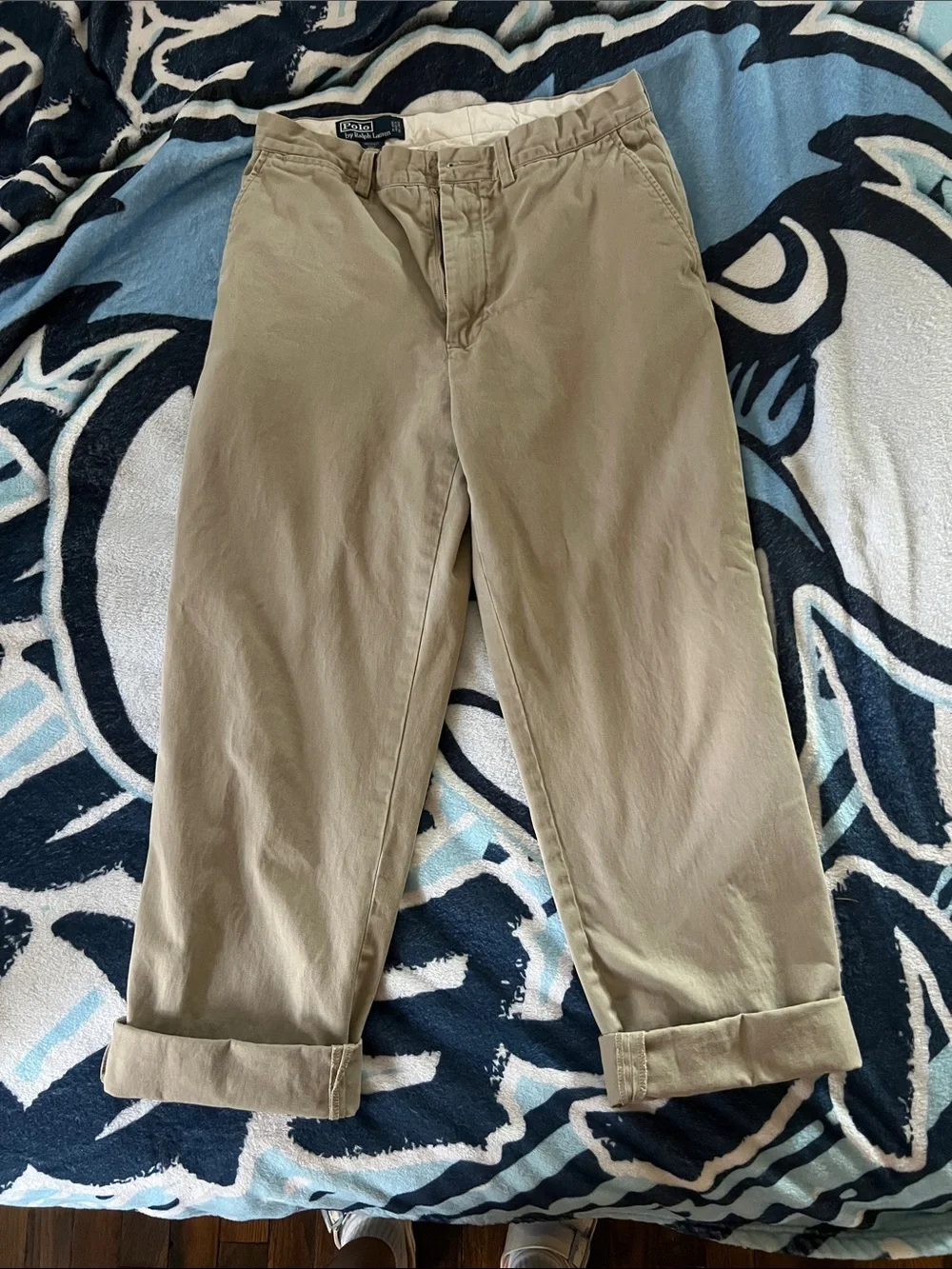 Men's Classic Straight Khaki Chino Pants